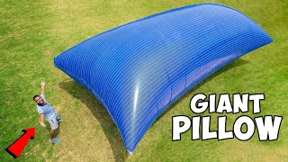 We Made World's Biggest Pillow - 100% Real