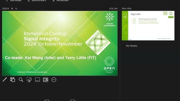 OCP CE - IC - Signal Integrity Workstream call (Nov 04, 2024)