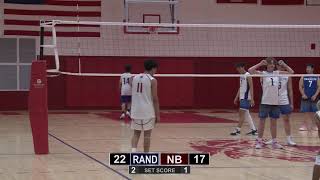 Boys Volleyball: Randolph at New Bedford