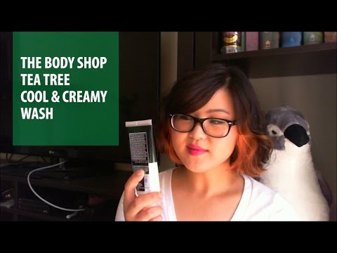 Videó: A Body Shop Tea Tree Cool és Creamy Wash Review