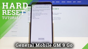 Factory Reset GENERAL MOBILE GM 9 Pro - Delete All Content & Settings