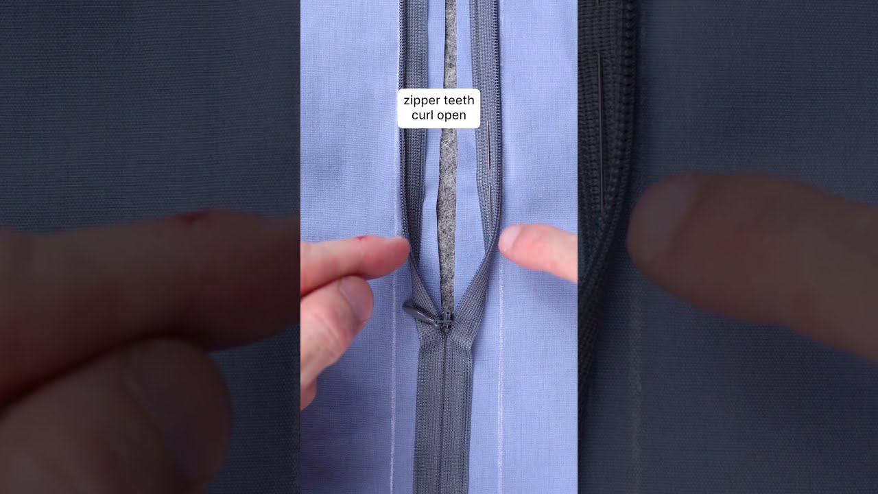 How To Sew An Invisible Zipper