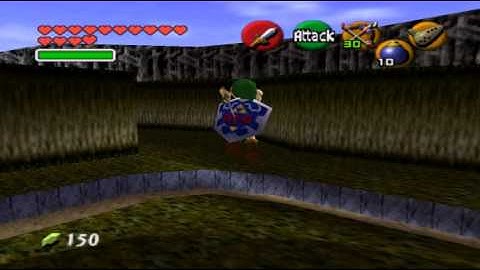 Zelda ocarina of time custom map secret well
