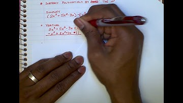 Unit 7 Lesson 2: Adding and Subtracting Polynomials