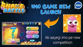 New Imo Game Snake Battle | Snake battle tutorial | New competition Aane wali hai screenshot 1