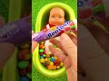 Magic Bath full of Gum Balls Candy and Slime ASMR