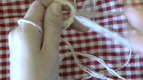 Making Dorset Buttons Part 1 - Casting