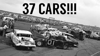 The Largest Crash In Motorsports History | NASCAR 1960 Daytona (Color)