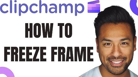 How to Freeze Frame in Clipchamp (EASY)
