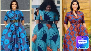 African latest Stylish Ankara Maxi Gown Styles || African Fascinating Ankara Design for ladies #2024