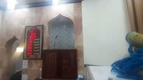 تلاوة من القرآن الكريم للشيخ عبدالله جبر الخطيب في صلاة الجمعة