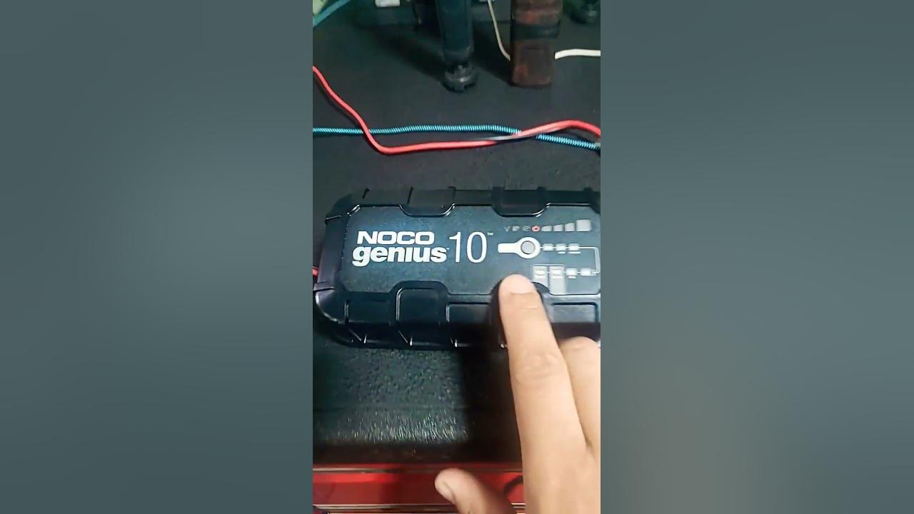 How to put Noco Genius10 into 12v Supply Mode YouTube