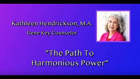 Kathleen Hendrickson, M.A.  Gene Keys Counselor