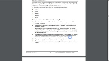 Chapter 3 Business Communication (Part 1)