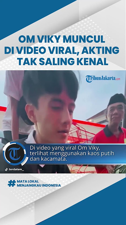 AKTING TAK SALING KENAL! Om Viky Ternyata Muncul di Video Viral Anak SMA Jalan Kaki 16 Km ke Sekolah