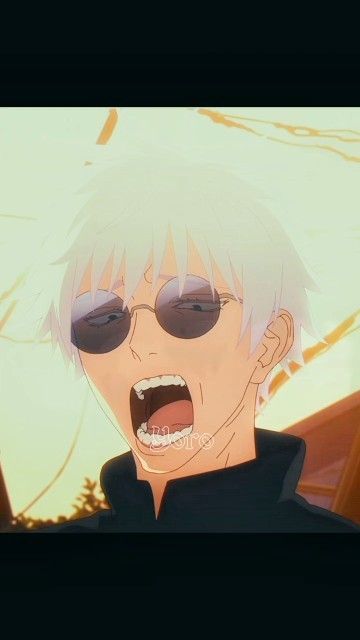 「 FREAK GOJO 😂」JUJUTSU KAISEN MEGUMI MEETS GOJO EDIT #GOJO #megumi #shorts @XenozEdit