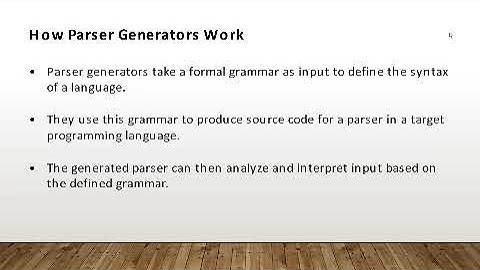 Parser Generator