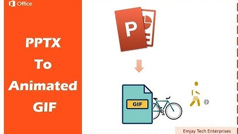 How to Properly Convert PowerPoint slides to Animated GIFs