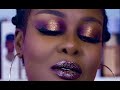 🔥 HALO 🔥 SMOKEY EYE USING THE COLOURED RAINE BEAUTY RUST PALETTE | Fumi Desalu-Vold