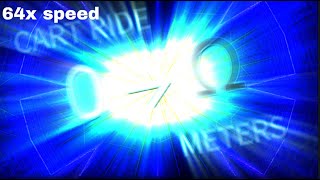 Cart Ride From 0 To Absolute Infinity Meters, But In 64X Speed.