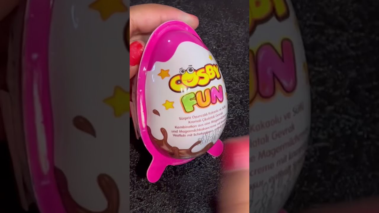 COSBY FUN EGG SURPRISE UNBOXING ASMR 