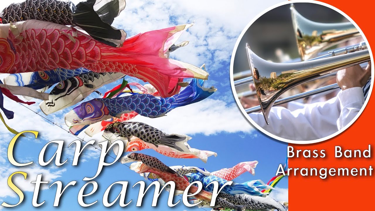 Carp Streamers (Japanese Children's Day :May 5th) "Koinobori Song ...