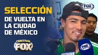 La Selección Mexicana arribó a la Ciudad de México después de ganar la Copa Oro 2019