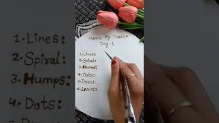 Henna Basics Day 1/10 Mehndi Class || Beginner Mehndi  #shorts#trending#henna#mehndi#viral#explore