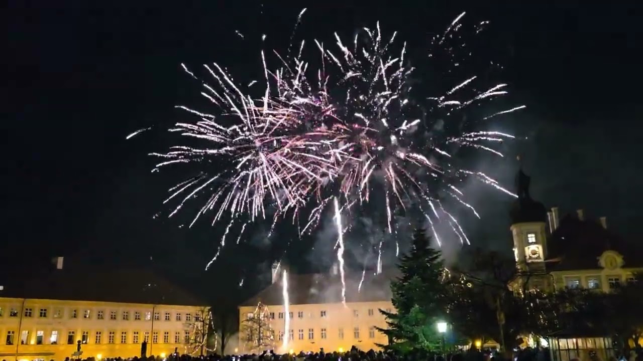 Feuerwerk an Silvester in Altötting 2025/2026
