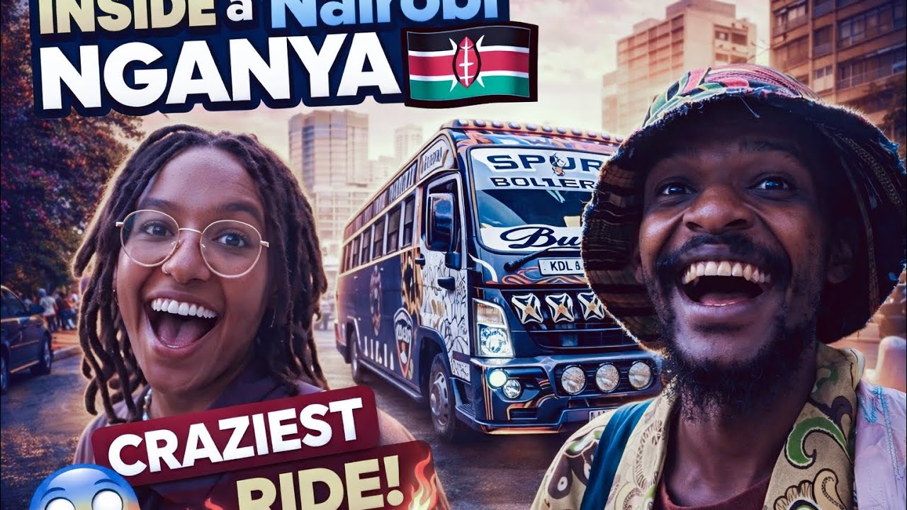 INSIDE a Nairobi Nganya 😳🔥 Craziest Matatu Experience Ever! 