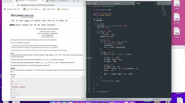 Codeforces Round 781 Screencast