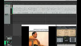 Charles Mingus - Mingus Plays Piano 02 "I Can't Get Started" | MIDI Transcription