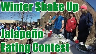 Winter Shake Up Jalapeño Eating Contest Grandville Michigan 2016