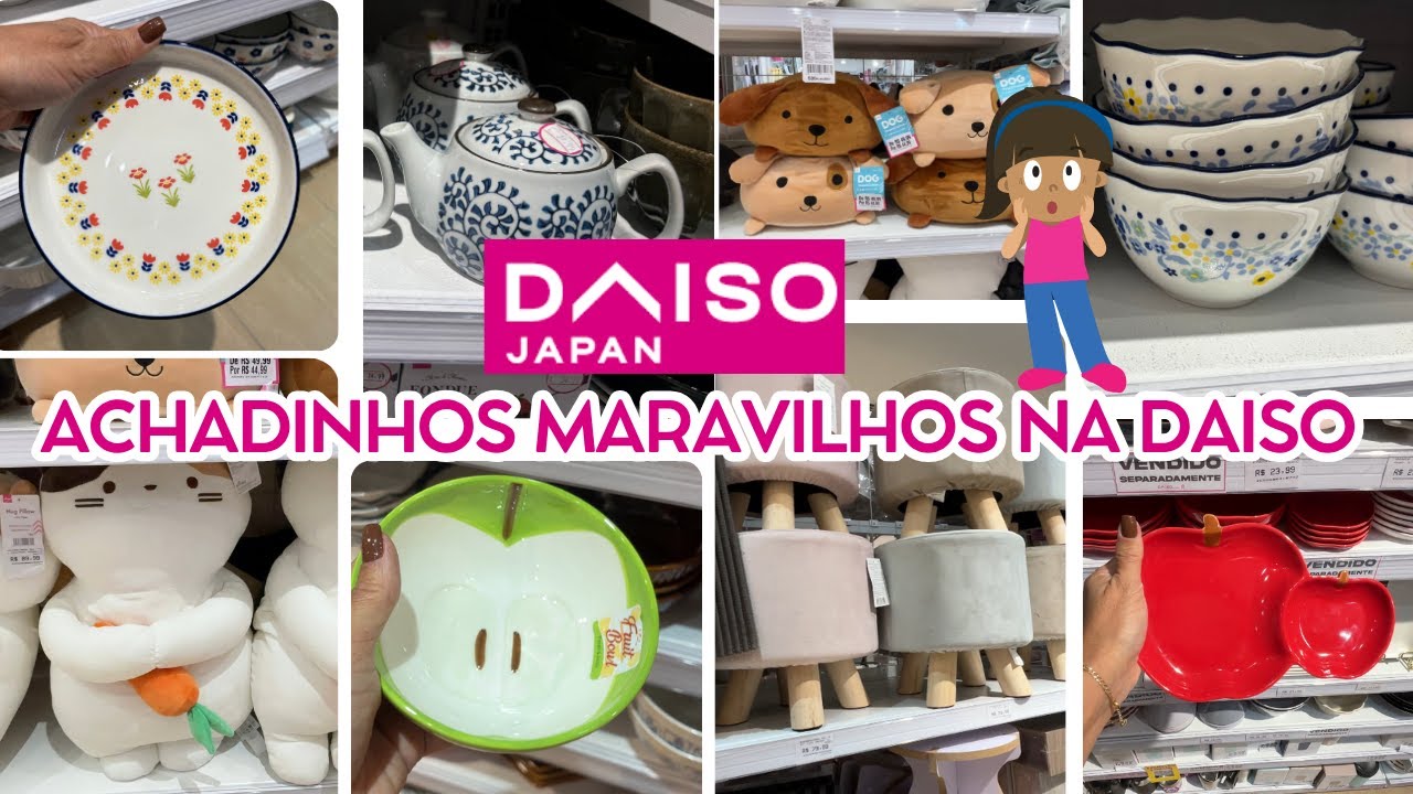 🏡 ACHADINHOS NA LOJA DAISO JAPAN! | Unidade Shopping Urupema🏡