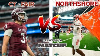 WHAT A GAME! Northshore vs Cyfair Football | Round 3 Playoffs