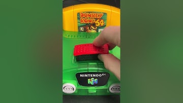 Let’s play Donkey Kong on the Nintendo 64