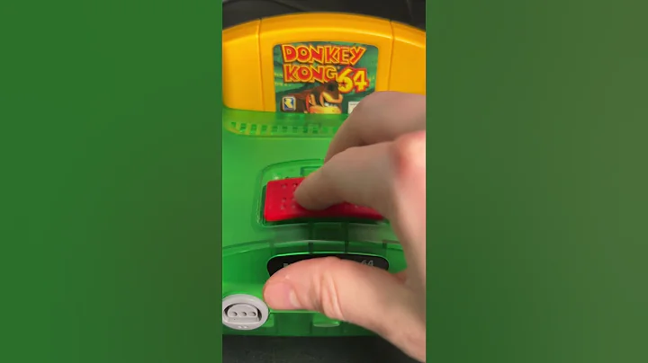 Let’s play Donkey Kong on the Nintendo 64