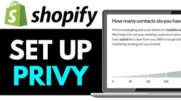 How To Set Up Privy On Shopify 2025 (QUICK & EASY)