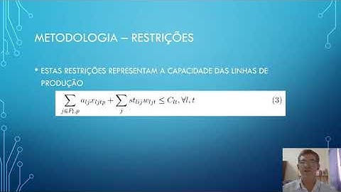 Um modelo matemático para um problema de planejamento de produção em indústrias alimentícias.