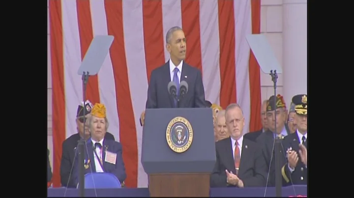 FULL VIDEO: President Obama delivers his final Veterans Day address at Arlington National Cemetery