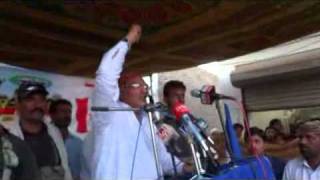 Dr Qadir Magsi Speech In A Party At Badeh-22