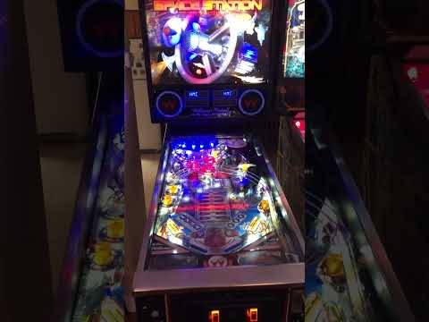 Space Station Pinball High Score Music And Light Show