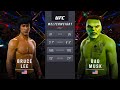 Bruce Lee vs. Bad Musk (EA sports UFC 2)