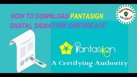How to Download Pantasign Digital Signature Certificate(DSC) into WD Proxkey Token