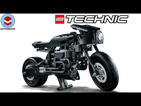 LEGO Technic 42155 The Batman : Batcycle - LEGO Speed Build Review