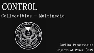 CONTROL - Objects of Power (Darling Presentation 11.1)