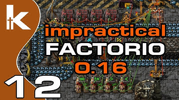 Impractical Factorio 0.16 Ep 12 | Oil Cracking and Barrel Circuit Logic  | Factorio Let