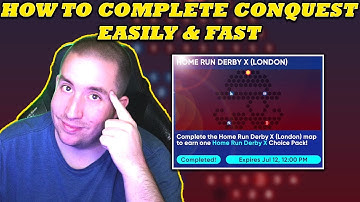HOW TO COMPLETE CONQUEST EASIER AND FASTER | MLB THE SHOW 22 TIPS & TRICKS