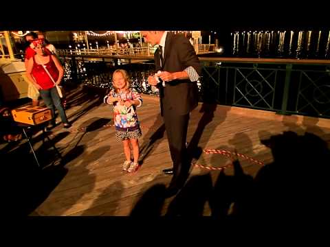 Dylan and the Disney Boardwalk Magician Dec. 2012