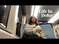 Life in Qatar 🇶🇦 | a day out in Katara & chill spot in Marina Promenade 🚊🌤️